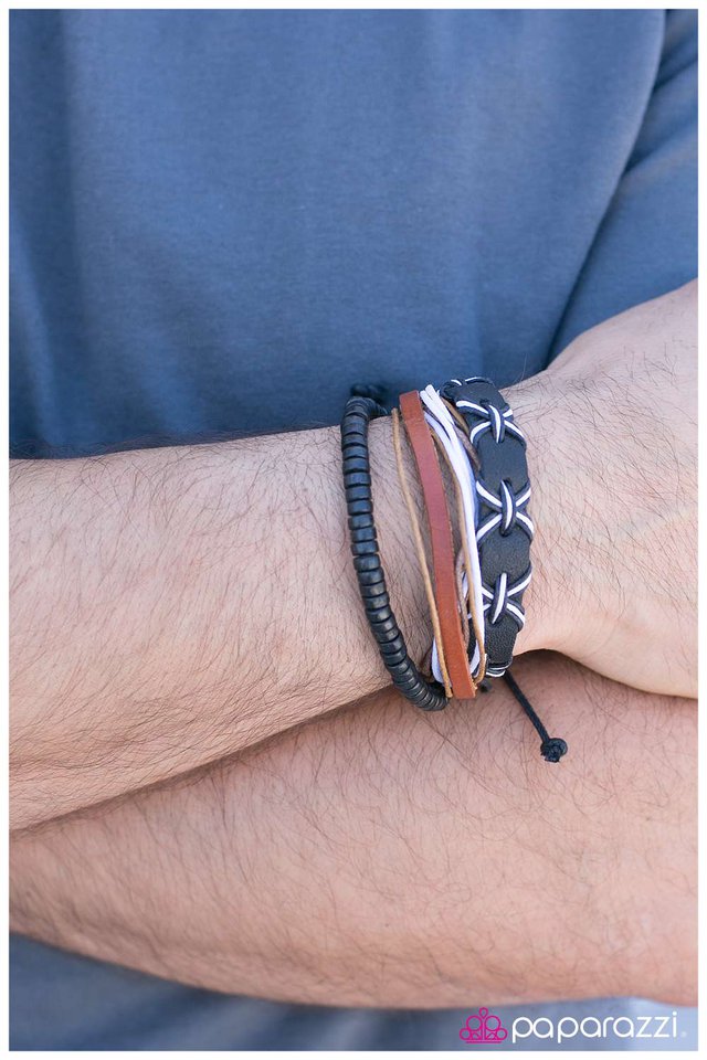 Paparazzi Bracelet ~ Slipknot - Brown