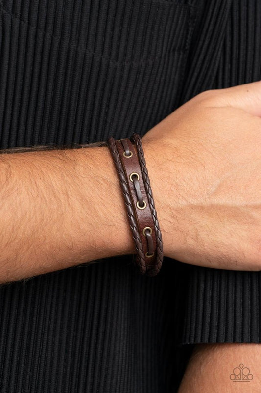 Road Cruise - Brass - Paparazzi Bracelet Image