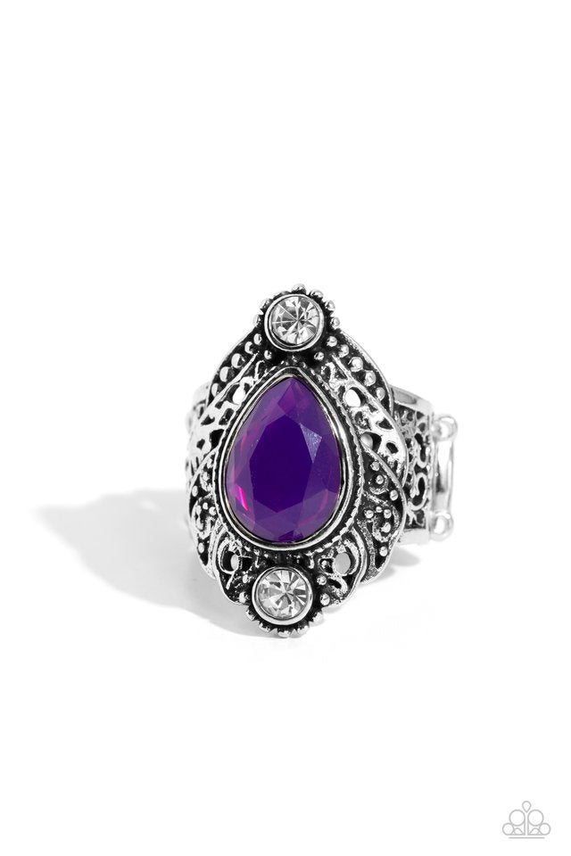 Mystical Mania - Purple - Paparazzi Ring Image