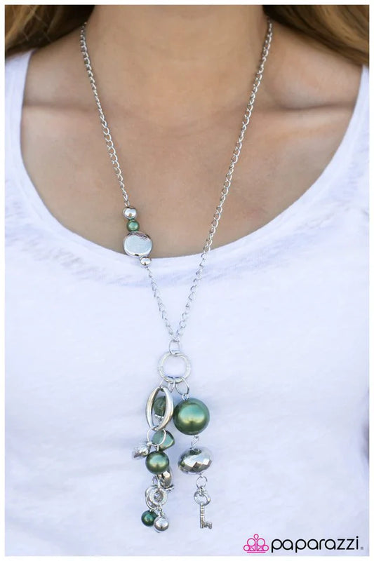 Paparazzi Necklace ~ Make A Wish! - Green