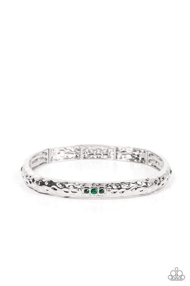 ​Reinvented Refinement - Green - Paparazzi Bracelet Image