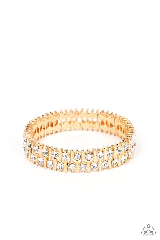 ���Generational Glimmer - Gold - Paparazzi Bracelet Image