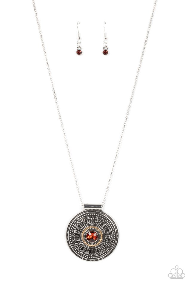 Toga Party - Brown - Paparazzi Necklace Image