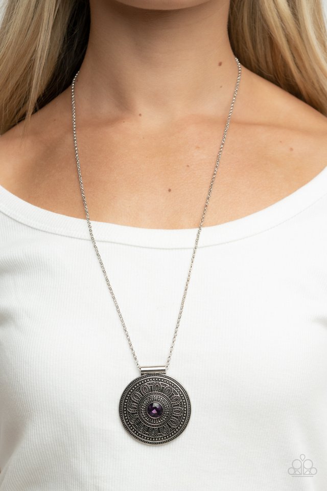Toga Party - Purple - Paparazzi Necklace Image