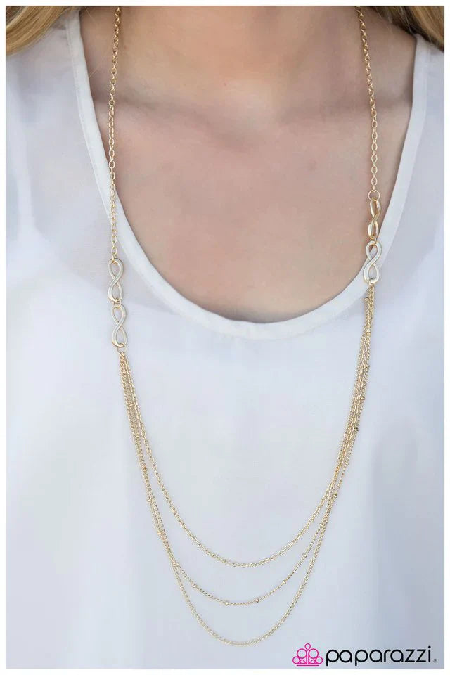 Paparazzi Necklace ~ Limitless - Gold