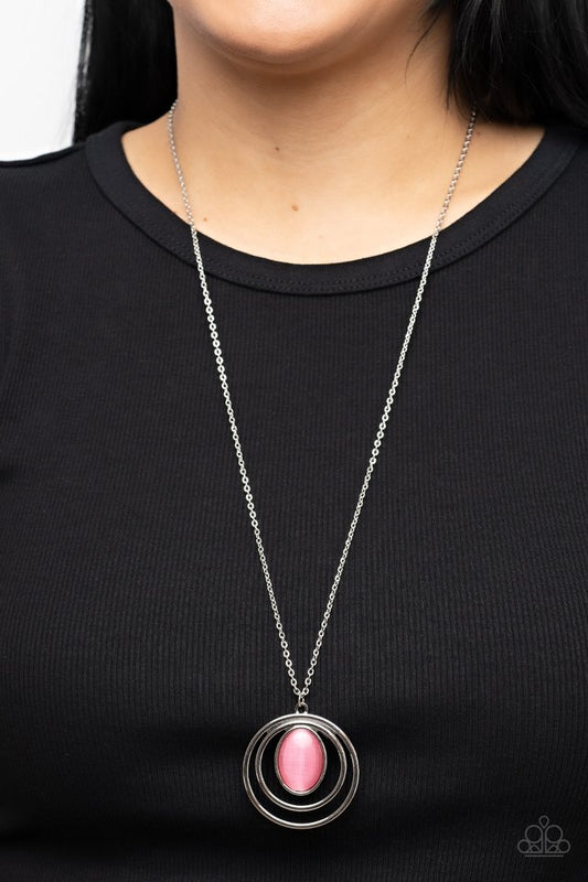 Epicenter of Elegance - Pink - Paparazzi Necklace Image