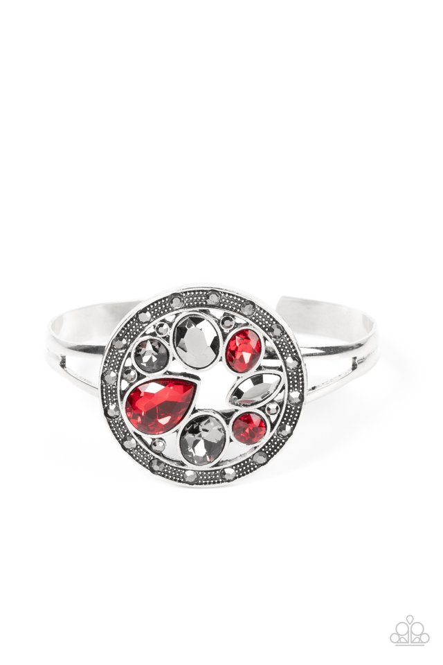 Time to Twinkle - Red - Paparazzi Bracelet Image