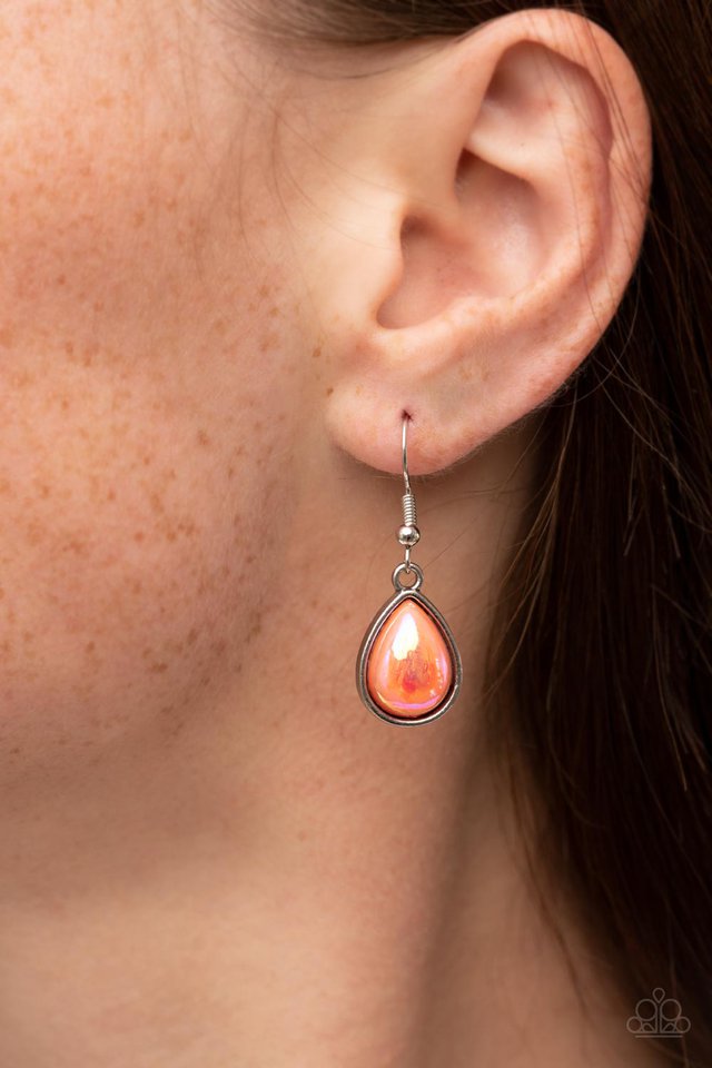 Magical Masquerade - Orange - Paparazzi Necklace Image