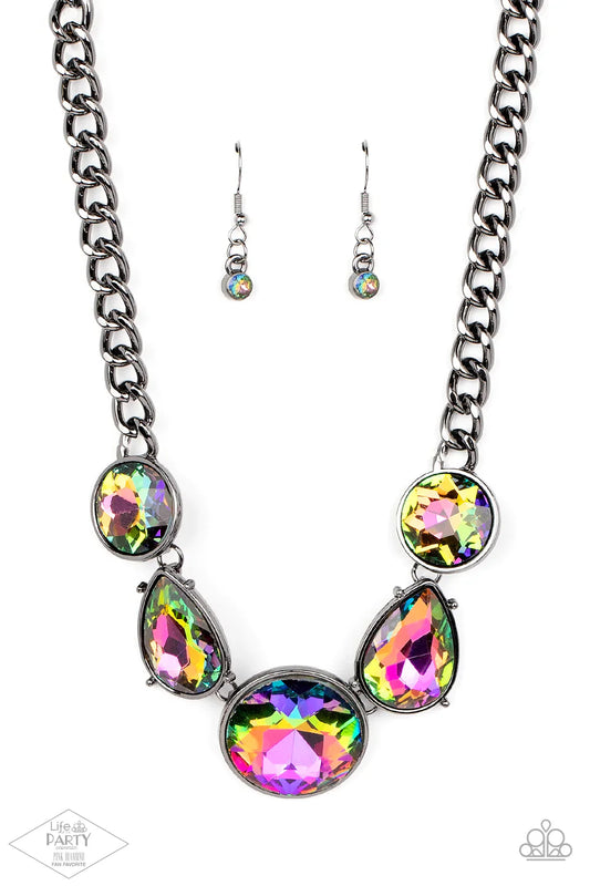 Paparazzi Necklace ~ All The Worlds My Stage - Multi