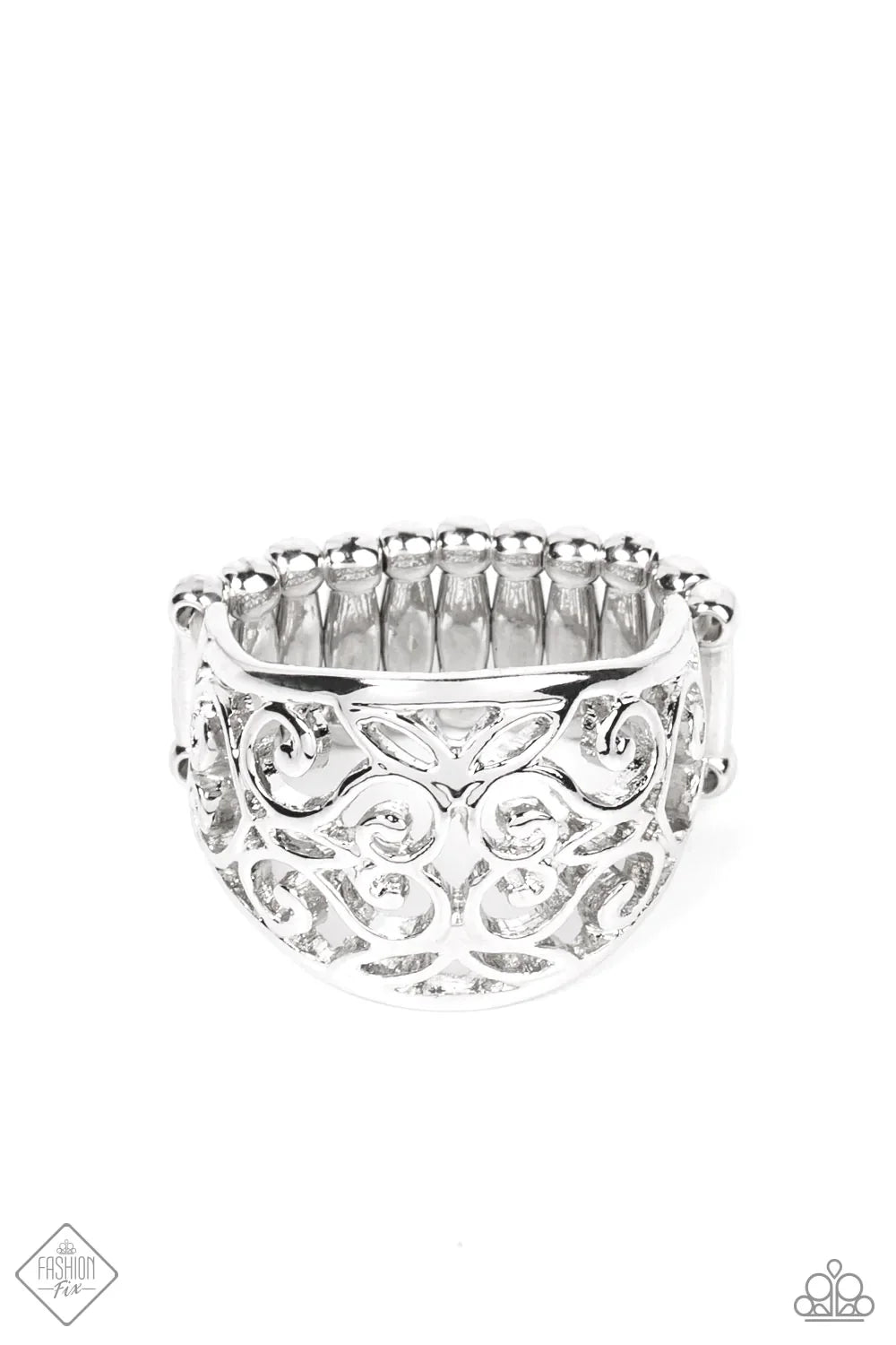 Paparazzi Ring ~ WISTFUL Thinking - Silver