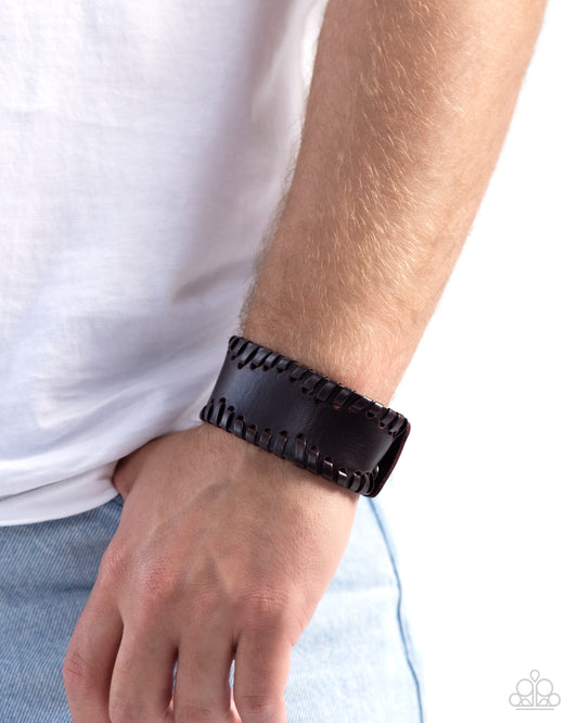 One-Horse Town - Brown - Paparazzi Bracelet Image