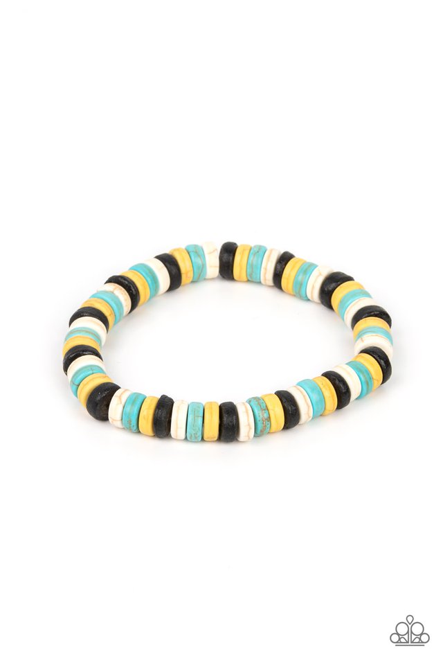 Rural Rocker - Blue - Paparazzi Bracelet Image
