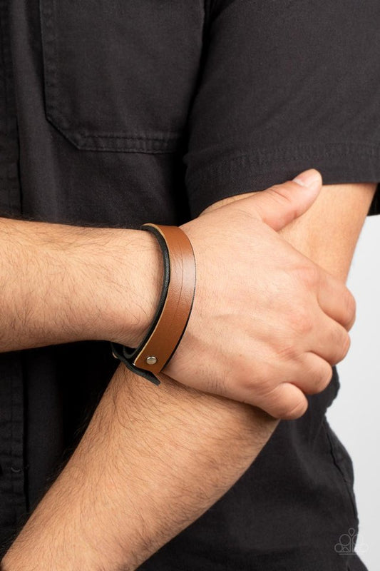 Terra Traveler - Black - Paparazzi Bracelet Image