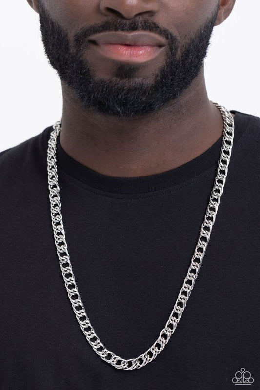 Pro League - Silver - Paparazzi Necklace Image