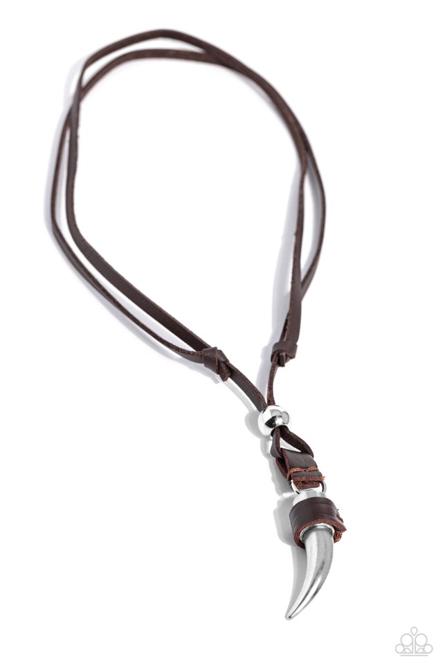 Show Your Claws - Brown - Paparazzi Necklace Image