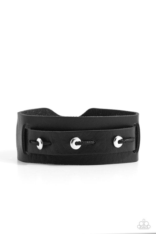 The ROUTE Cause - Black - Paparazzi Bracelet Image