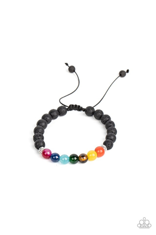 Canyon Kaleidoscope - Multi - Paparazzi Bracelet Image