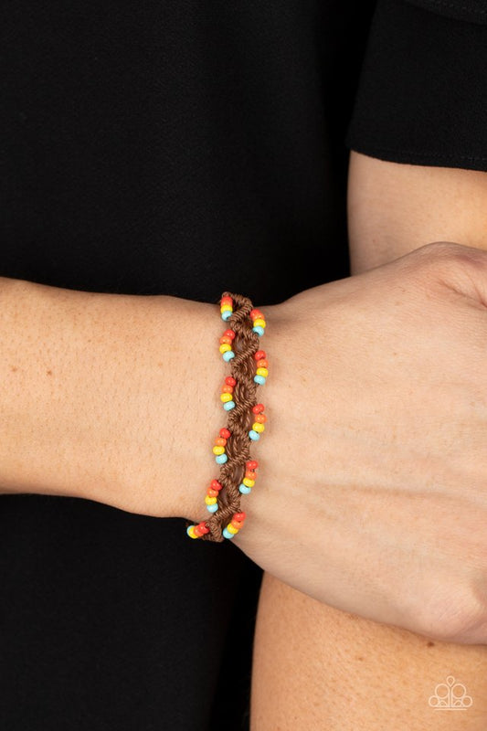 Cast a Wide Net - Multi - Paparazzi Bracelet Image