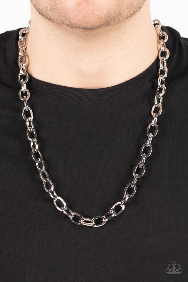 Player of the Year - Silver - Paparazzi Necklace Image