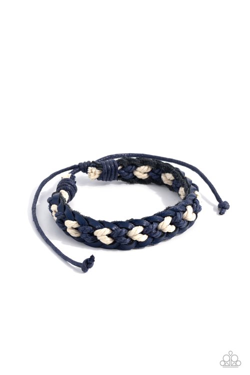 Tidal Drift - Blue - Paparazzi Bracelet Image