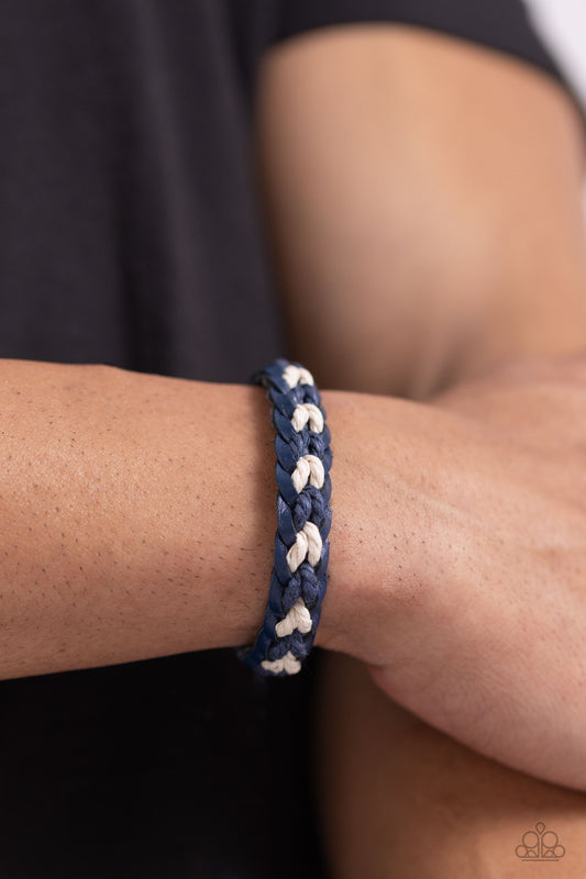Tidal Drift - Blue - Paparazzi Bracelet Image