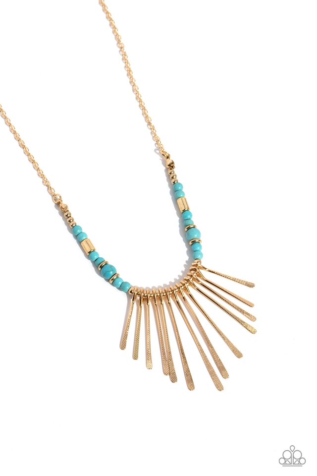 CLAWS of Nature - Gold - Paparazzi Necklace Image