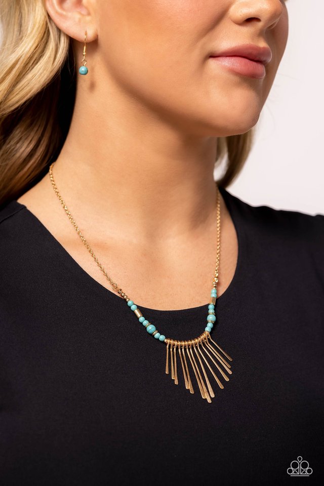 CLAWS of Nature - Gold - Paparazzi Necklace Image