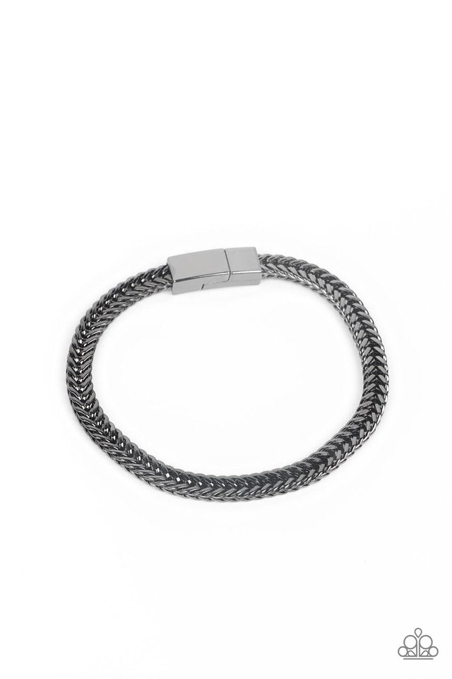 City Crusader - Black - Paparazzi Bracelet Image