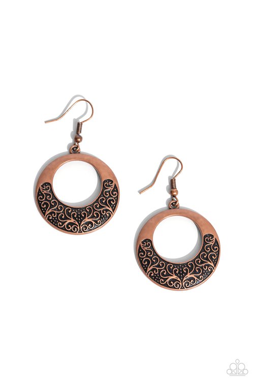 Secret Vineyards - Paparazzi Earring Image