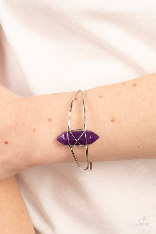 Terra Transcendence - Purple - Paparazzi Bracelet Image