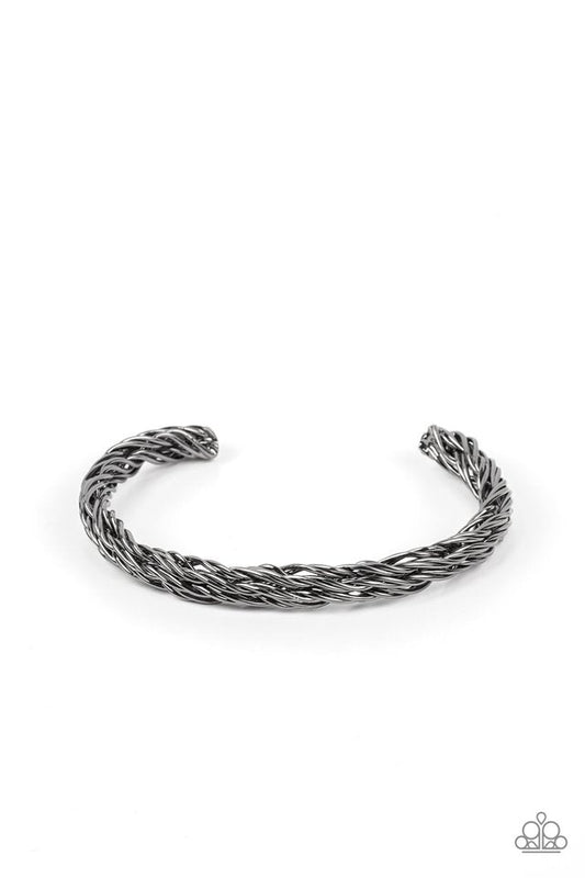 Rally Together - Black - Paparazzi Bracelet Image