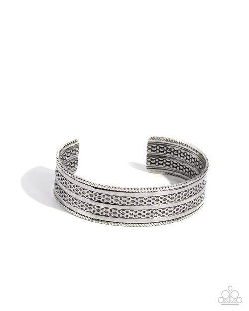Not What It SEAMS - Silver - Paparazzi Bracelet Image