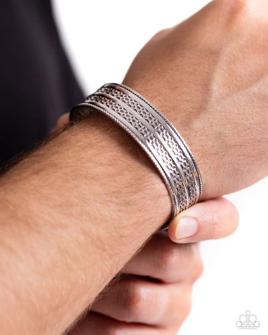 Not What It SEAMS - Silver - Paparazzi Bracelet Image