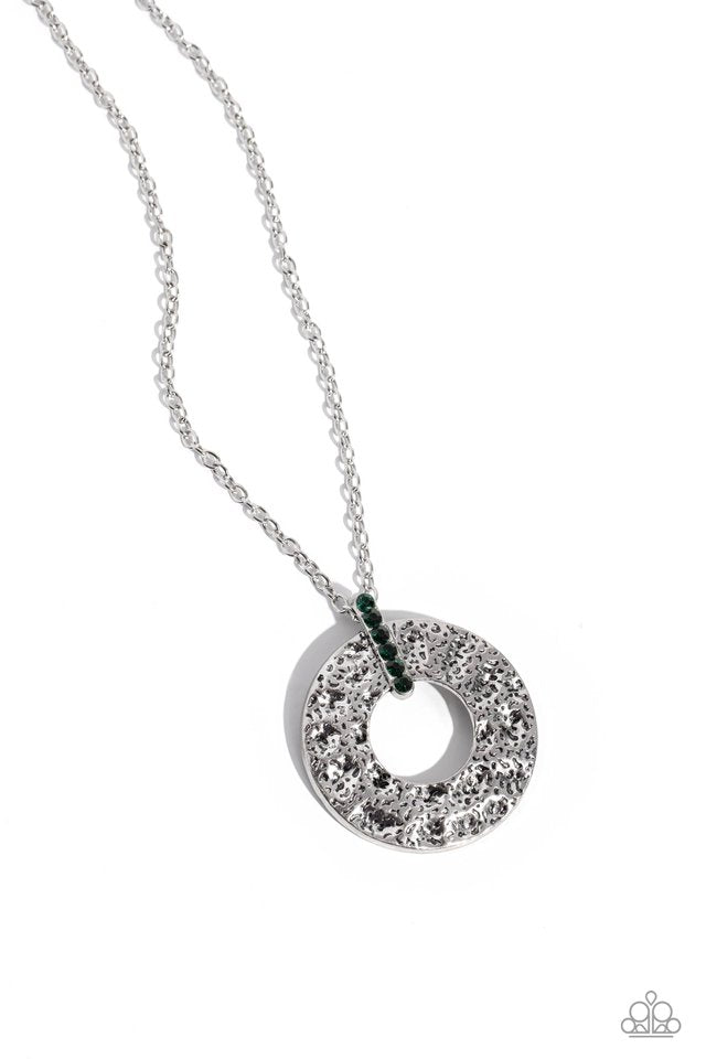 Modern Memento - Green - Paparazzi Necklace Image
