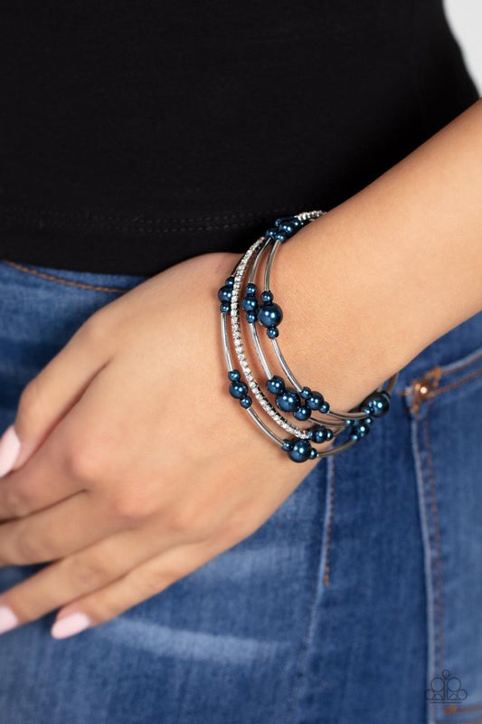 Marina Masterpiece - Blue - Paparazzi Bracelet Image