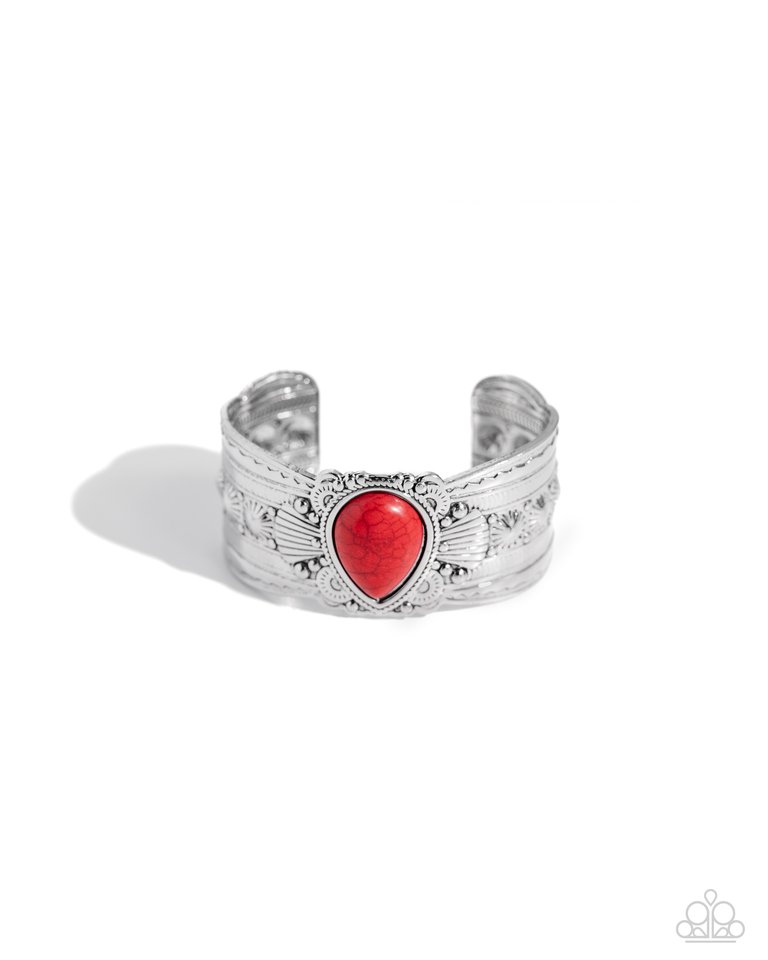 Canyon Cantina - Red - Paparazzi Bracelet Image