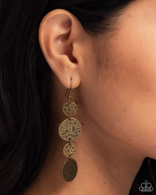 Texture Tutorial - Brass - Paparazzi Earring Image