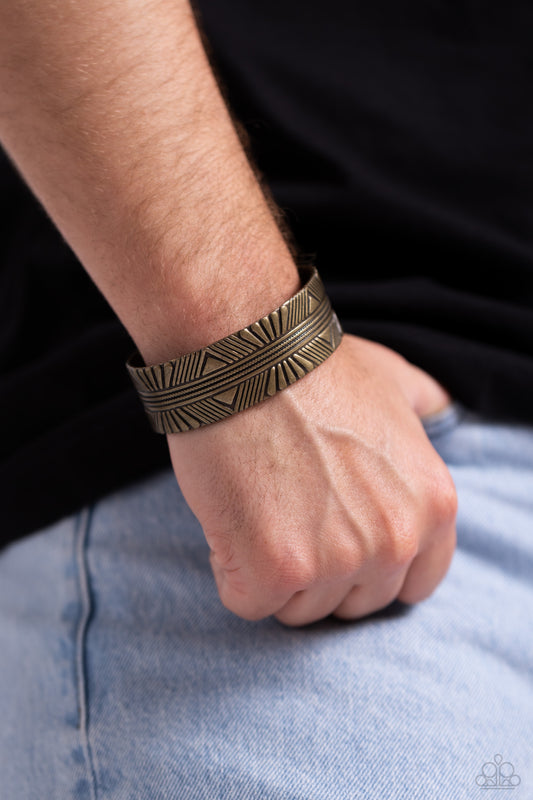 Wild Wild QUEST - Brass - Paparazzi Bracelet Image