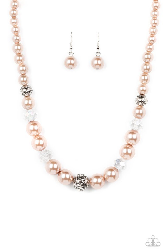 The NOBLE Prize - Brown - Paparazzi Necklace Image