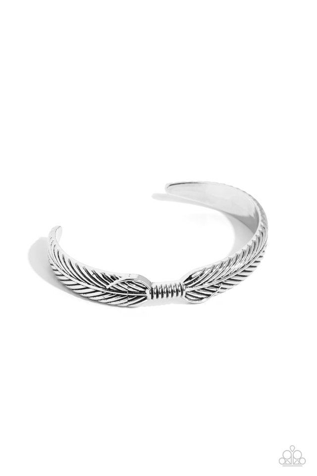 Watching the FLOCK - Silver - Paparazzi Bracelet Image