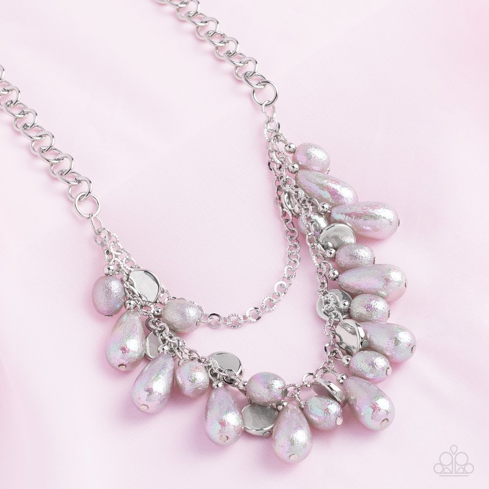 Interstellar Serenity - Silver - Paparazzi Necklace Image
