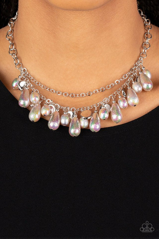 Interstellar Serenity - Silver - Paparazzi Necklace Image