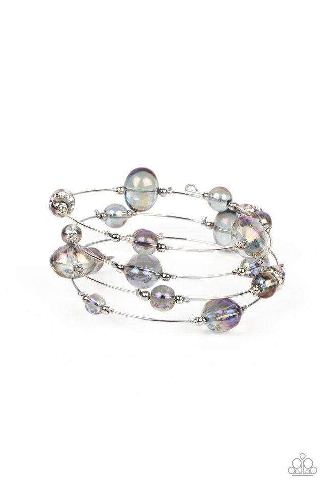 Optical Auras - Purple - Paparazzi Bracelet Image