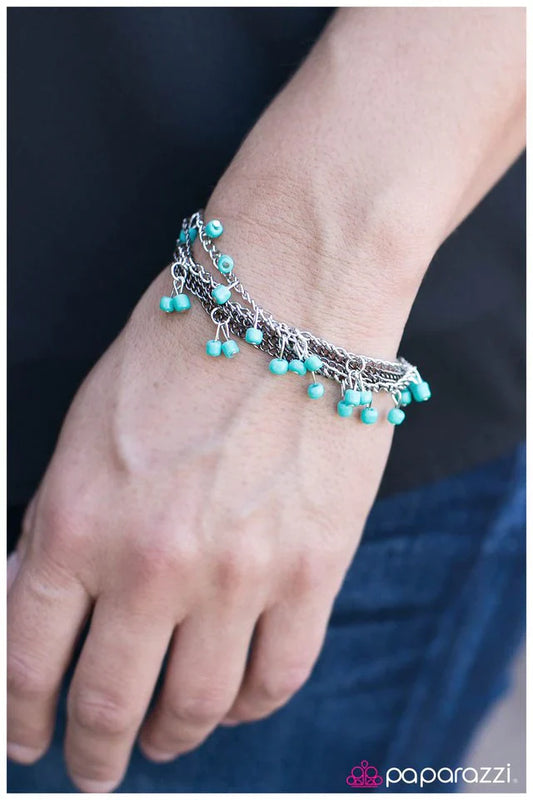 Paparazzi Bracelet ~ Road Trip - Blue