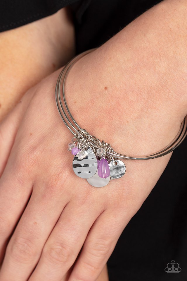 Secret Paradise - Purple - Paparazzi Bracelet Image