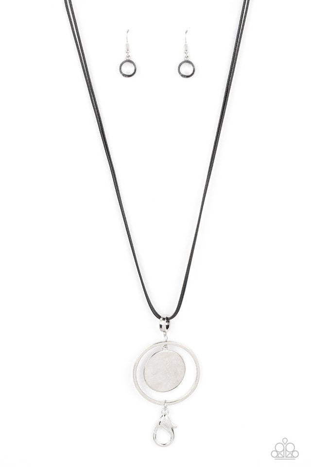 ​Rural Reflection - Black - Paparazzi Necklace Image
