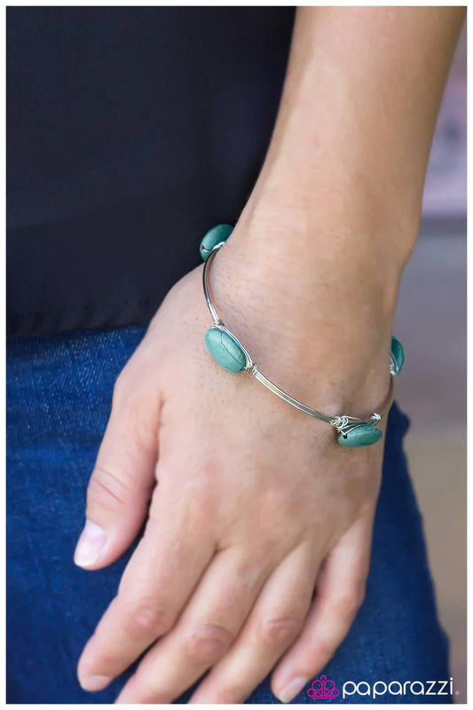 Paparazzi Bracelet ~ The Dry Lands  - Blue