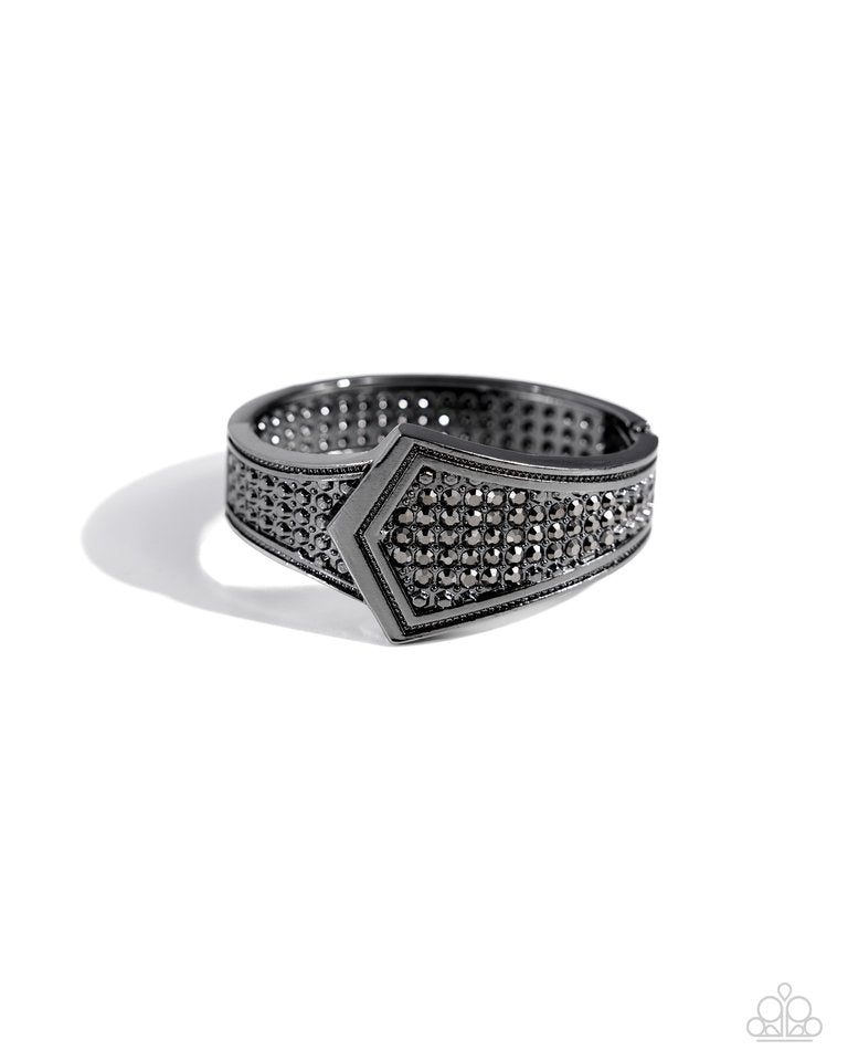 Order of the Arrow - Black - Paparazzi Bracelet Image