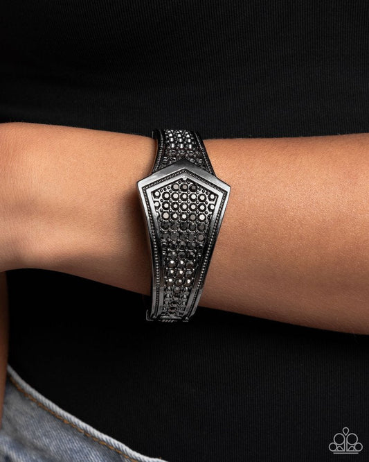 Order of the Arrow - Black - Paparazzi Bracelet Image