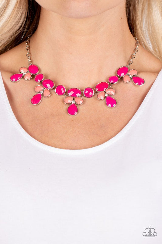 Midsummer Meadow - Pink - Paparazzi Necklace Image